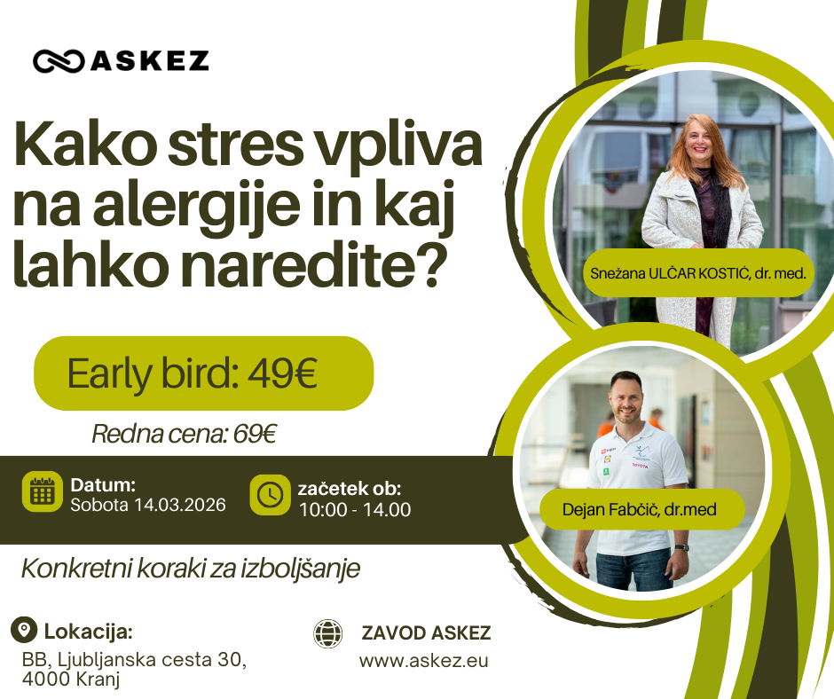 Slika prikazuje delavnico o sresu in alergijah